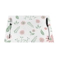 thumbnail image 1 of XMXY Woven Placemats Set of 4 PCS, Flower Leaves Pattern Table Mats Washable Heat Resistant Placemats, 1 of 6
