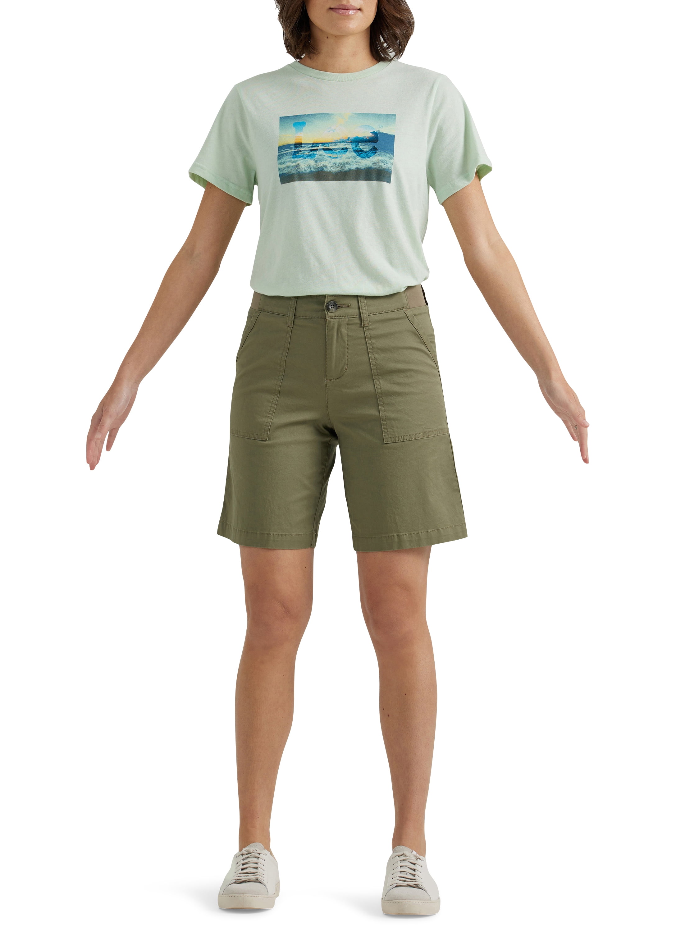 Lee® Women's Ultra Lux Comfort with Flex-to-Go Utility Bermuda Short