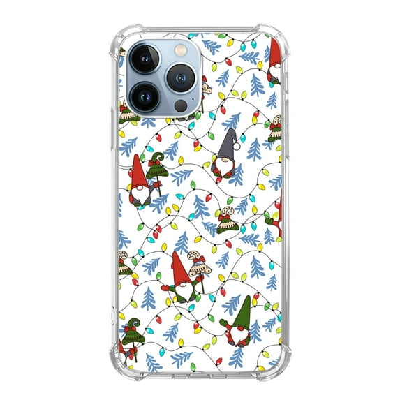 Chirstmas Gnomes Case Compatible with iPhone 12 Pro,Unique Art Design TPU Shock-proof Full Cover