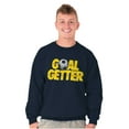 thumbnail image 5 of Athletic Soccer Fan Goal Getter Pun Sweatshirt for Men or Women Brisco Brands S, 5 of 6