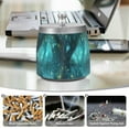 thumbnail image 6 of Yayeee Ashtray with Lid for Cigarette Smokeless Stainless Steel Home Ash Holder, Magical Forest, 6 of 7