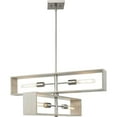 thumbnail image 6 of P400370-009-Progress Lighting-Boundary - 4 Light Chandelier In Modern Style-14.25 Inches Tall and 30 Inches Wide-Brushed Nickel Finish, 6 of 11