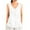 White, variant on Women's Linen Tank Tops Summer V Neck Casual Sleeveless T Shirts Work Solid Color Cotton Soft Basic Blouses (XL, White)
