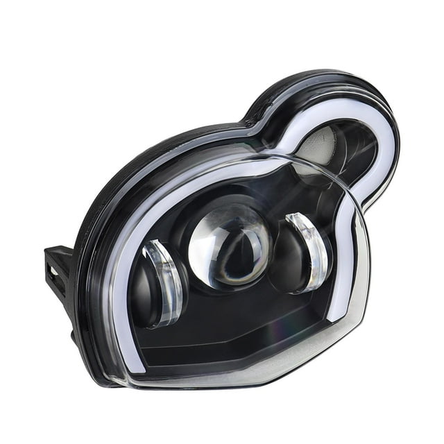 Headlight Assembly Waterproof Direct Replaces Easy to Install Durable High Light Yellow