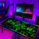 thumbnail image 1 of Alfombrilla de ratón Razer RGB grande para juegos de Anime, alfombrilla LED para ratón, accesorios para jugadores, alfombrilla de escritorio para PC con mesa LOL retroiluminada LIUWENJING unisex, 1 of 2