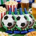 thumbnail image 4 of CaiYueKe 6 Pcs Soccer Party Blowouts Football Whistle Blower Noise Makers Sports Fan Celebration Favors Birthday Supplies Cheer Gear Theme Decorations Bulk Pack, 4 of 6