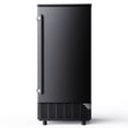 thumbnail image 3 of SIMZLIFE Built-in Commercial Ice Maker 80Lbs/24H, Under Counter or Freestanding, Self-Cleaning, Kitchen & Bar, Black, 3 of 10
