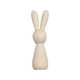 thumbnail image 2 of Conejito de Pascua de madera, títere de grafiti, adorno de conejo de madera, decoración de conejo de madera pintada a mano., 2 of 7