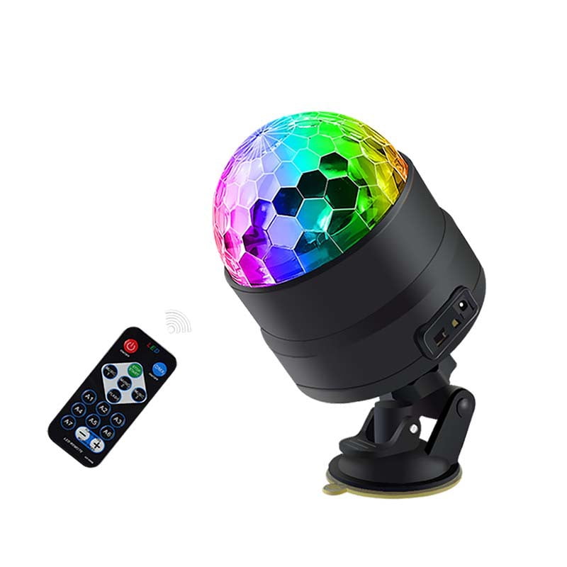 Party Lights,Lights Sound Activated,Halloween Ball Light,Stage Lights-Multi Colors Rotating Magic LED Strobe Lights for Xmas Parties,Room,Pool,Club,Home,Church,Wedding