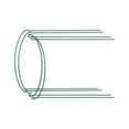 thumbnail image 4 of Marco de soporte semicircular para plantas, 4 unidades, para macetas y flores trepadoras (verde), 4 of 6