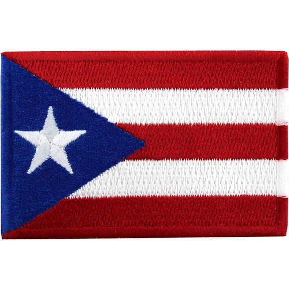 Puerto Rico Embroidered Country Flag Patch