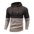 thumbnail image 3 of MHFRRA Sudadera Deportiva Informal de Manga Larga con Capucha y Bloques de Color para Hombre, Otoño E Invierno Gris, 3 of 3