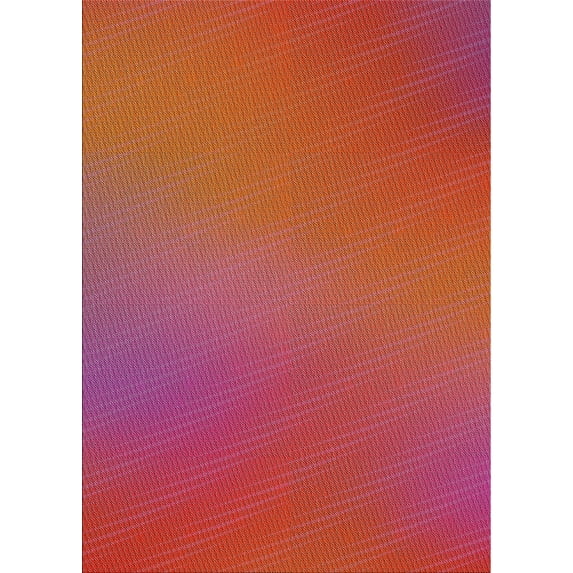 Ahgly Company Machine Washable Indoor Rectangle Transitional Ferrari Red Area Rugs, 6' x 9'