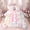 Floral B, variant on Erosebridal Girls Pink Flower Twin Bedding Sets, Garden Floral Bedding Comforter Set, Personalized Initial A, Pink Reversible, 7-Piece