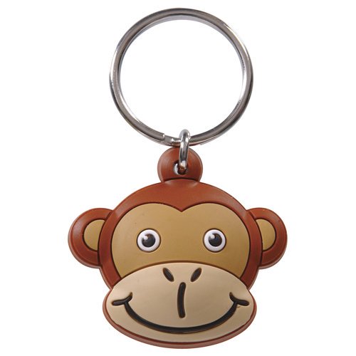 Monkey PVC Keychain