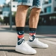thumbnail image 2 of Funny Socks for Men Women Teens -I'D RATHER BE IN THE MOUNTAINS Crazy Silly Socks -Birthday Novelty Outdoor Sock Gifts for Hiker -Hiking Gear Father Fun Gift Ideas Christmas Stocking Stuffers, 2 of 7
