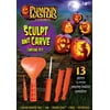 Pumpkin Masters Sculpt and Carve Pumpkin Carving Kit, 13 piece Halloween Pumpkin Carving Kit