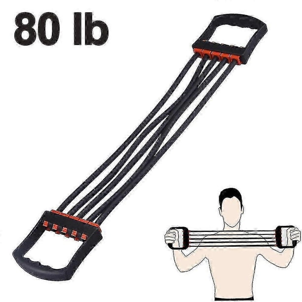 Adjustable Chest Expander With 5 Ropes, Strength Trainer For At Home, For Shoulders And Also Your Arm Muscles