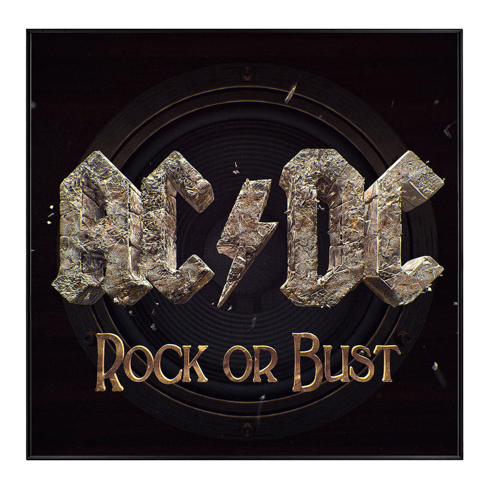 AC/DC "Rock or Framed Album Cover Artwork Wall Art Walmart.com
