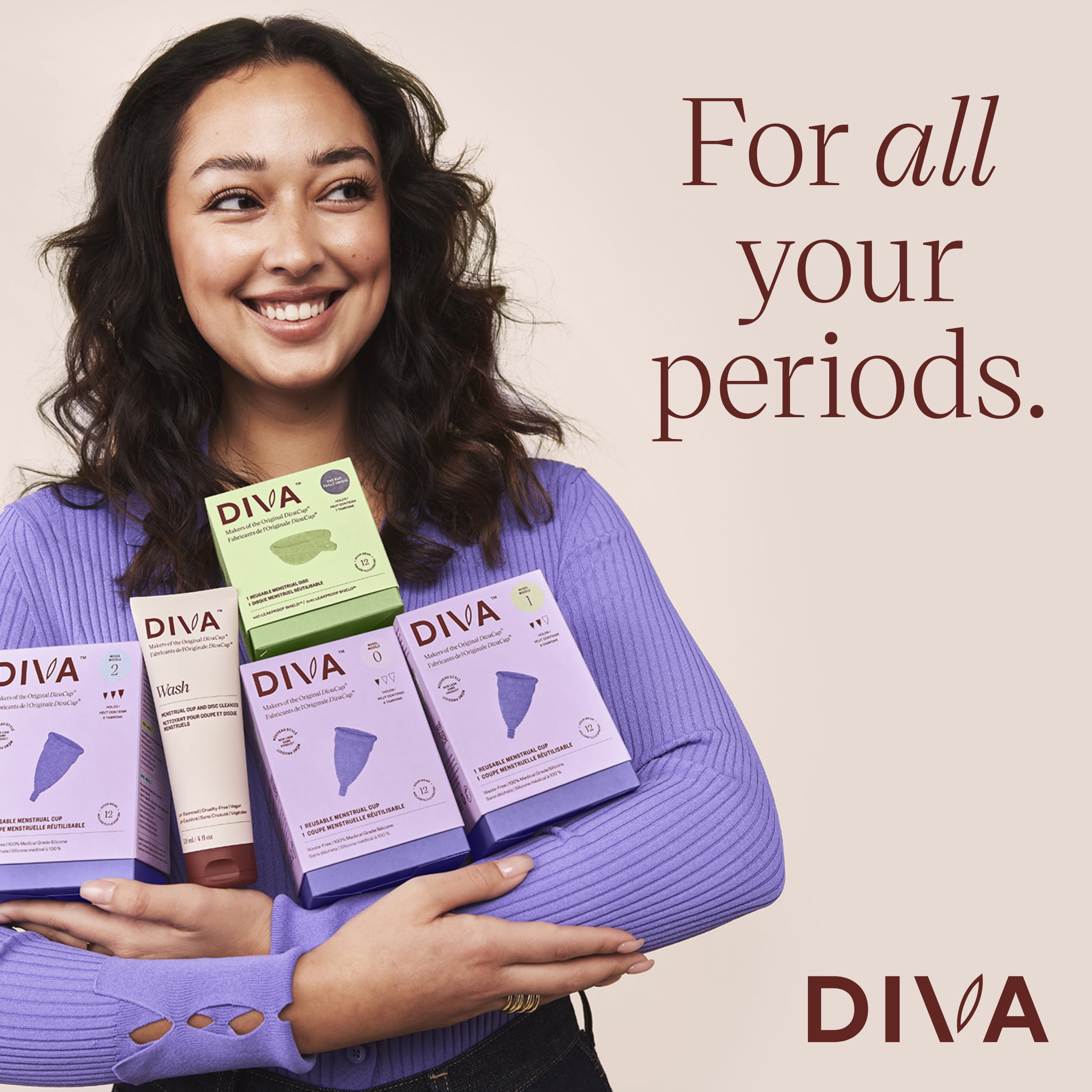 DIVA Disc & DIVA Wash, Wash for Period Disc, Disc Size Fits Most