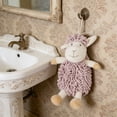 thumbnail image 4 of Pink Small Lamb Towel For Easy Hanging For Kitchen Bathroom Dining Room For Children And Adults 13.38x7.87x5.11 Inches, 4 of 7