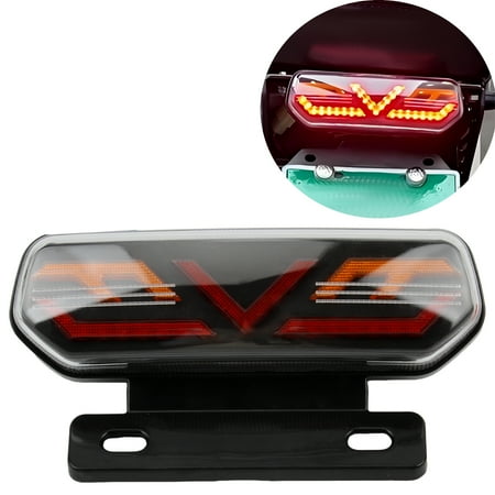 Universal 12V LED Motorcycle Rear Lights Brake Light Motorbike Stop Turn Signal Direction Indicator Blinker ATV Tail Light Parts