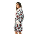 thumbnail image 2 of Just Love Sherpa Trim Plush Robe for Women 6761-10338-L, 2 of 3
