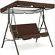 thumbnail image 2 of Cubierta para silla de columpio para jardín al aire libre, patio, silla de columpio, asiento y cubierta superior, toldo para sombrilla, café Methold HA005105-14, 2 of 6
