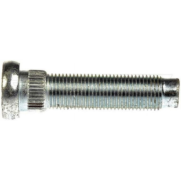 Dorman 610-439.1 9/16-18 Serrated Wheel Stud - .658 In. Knurl, 2-7/16 In. Length
