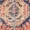 Orange, variant on SAFAVIEH Classic Vintage Caroline Medallion Area Rug, Rust/Navy, 5' x 8'