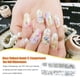 thumbnail image 5 of Vogacara Nail Pixie Beads Glass Flatback Round Crystal Rhinestones Gravel Stone Suministros de bricolaje confiables Usos versátiles para Type4 NO4, 5 of 6
