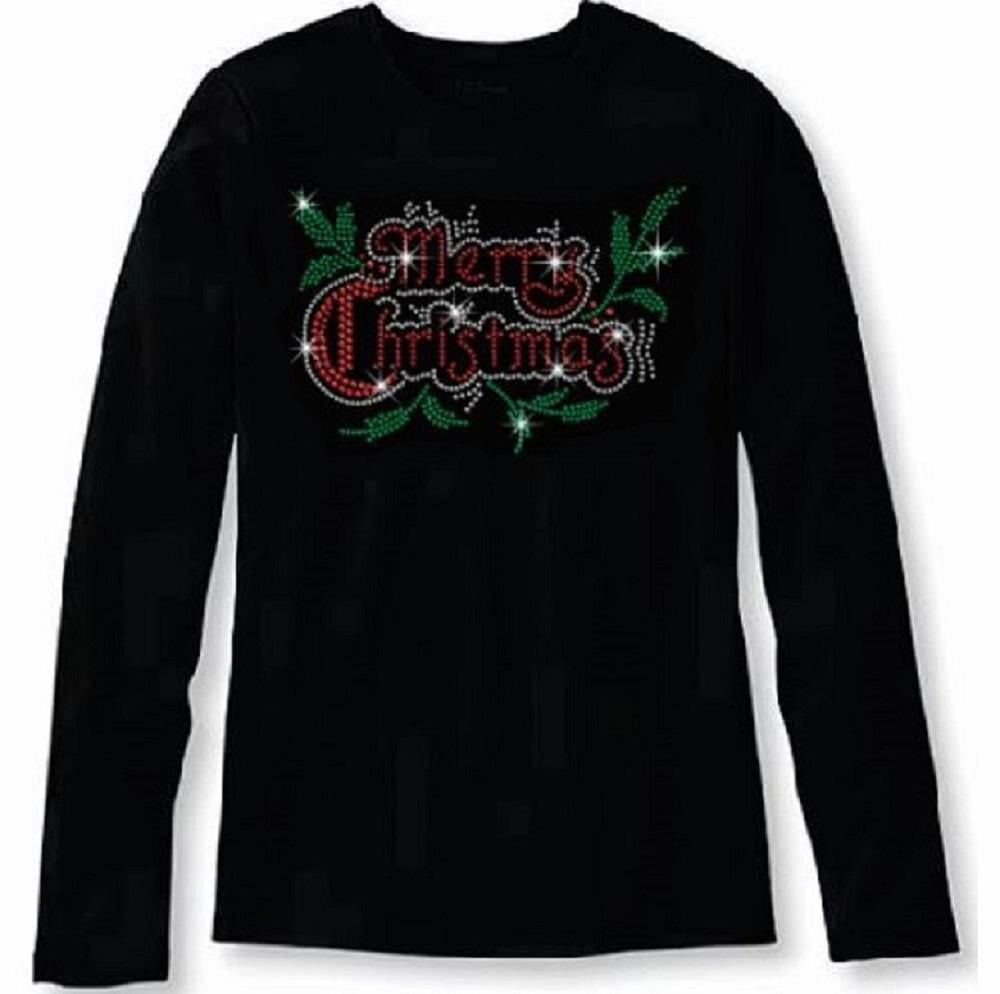 Shirts - Bling Christmas Bling Merry 