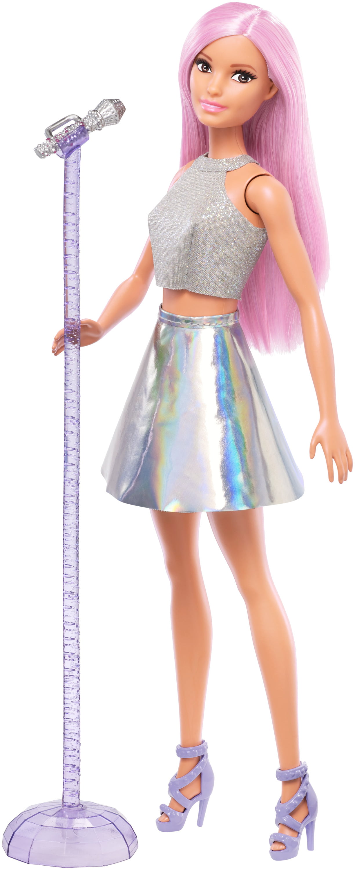 Details about   Barbie You Can Be Anything RockStar Singer Career Doll W/ Outfit & Accessories 
