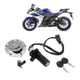 thumbnail image 5 of Bloqueo de Tapa del Tanque de combustible, Bloqueo de Interruptor de Encendido de Aleación de Aluminio Conjunto Fácil de Instalar para YZF-R3 2015 A 2018, 5 of 7