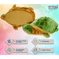 thumbnail image 4 of Silver Lilly Turtle Slippers - Animal Slippers- Novelty House Shoe (Green, X-Large), 4 of 6