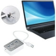 thumbnail image 1 of NARABB USB 3.0 Memory Card Reader High Speed Card Reader Hub USB Splitter,Compatible For PC,Laptops, 1 of 9