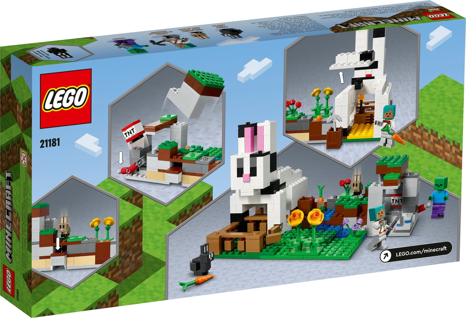 Lego minecraft rabbit hotsell