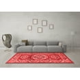 thumbnail image 3 of Ahgly Company Indoor Square Persian Red Traditional Area Rugs, 4' Square, 3 of 4