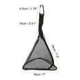 thumbnail image 2 of Uxcell Camping Drying Net Small Size Outdoor Triangle Mesh Hanging Basket, Black 2 Pack, 2 of 5