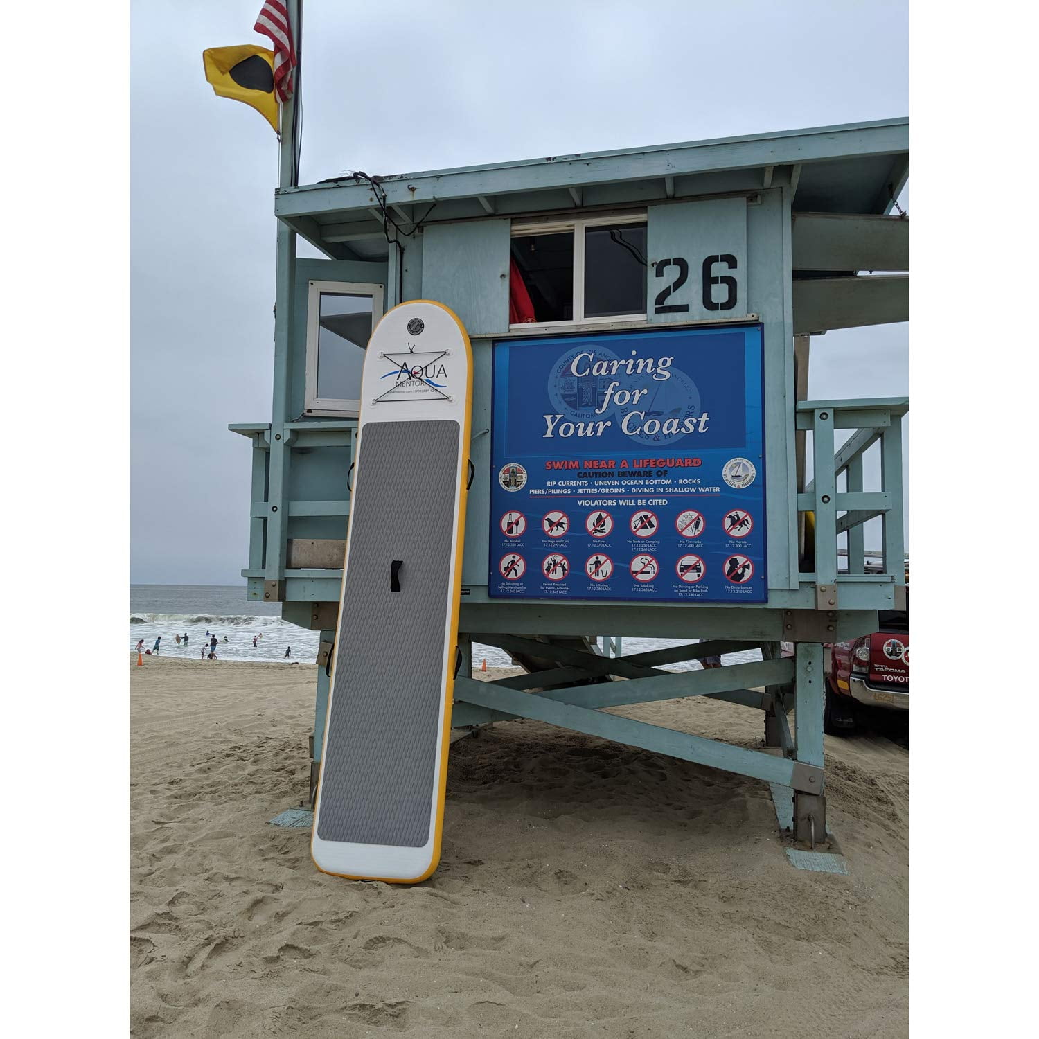 Aquamentor Inflatable Lifeguard Rescue/Paddleboard