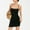 Black, variant on Blmnix Corset Party Dresses for Women Slip Dress Sparkly Dresses Nightgown Sleeveless Black Square Neckline Winter Skirts for Women,L