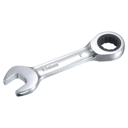 

Uxcell CCR-V Stubby Ratcheting Combination Wrench Metric 72 Teeth 0.51 inch
