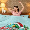 thumbnail image 7 of Yspwyqan Merry Duckmas Christmas 3 Piece Comforter Set King, Cute Cartoon Duck Bedding Set Bed in a Bag for Holiday Bedroom Guest Room Decoration, 7 of 7