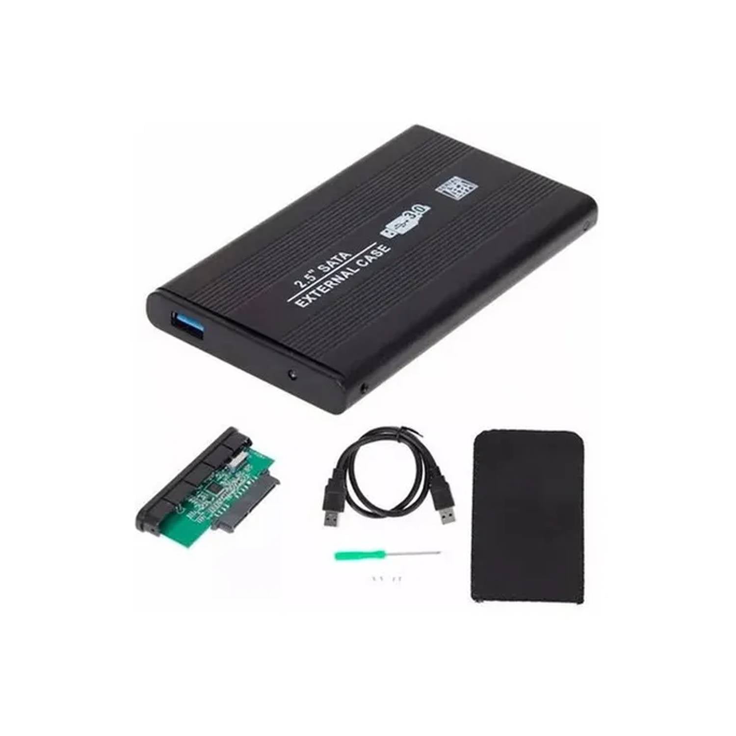 Case disco duro 2 5 sata usb 3 0 hdd cofre aluminio externo knasta chile