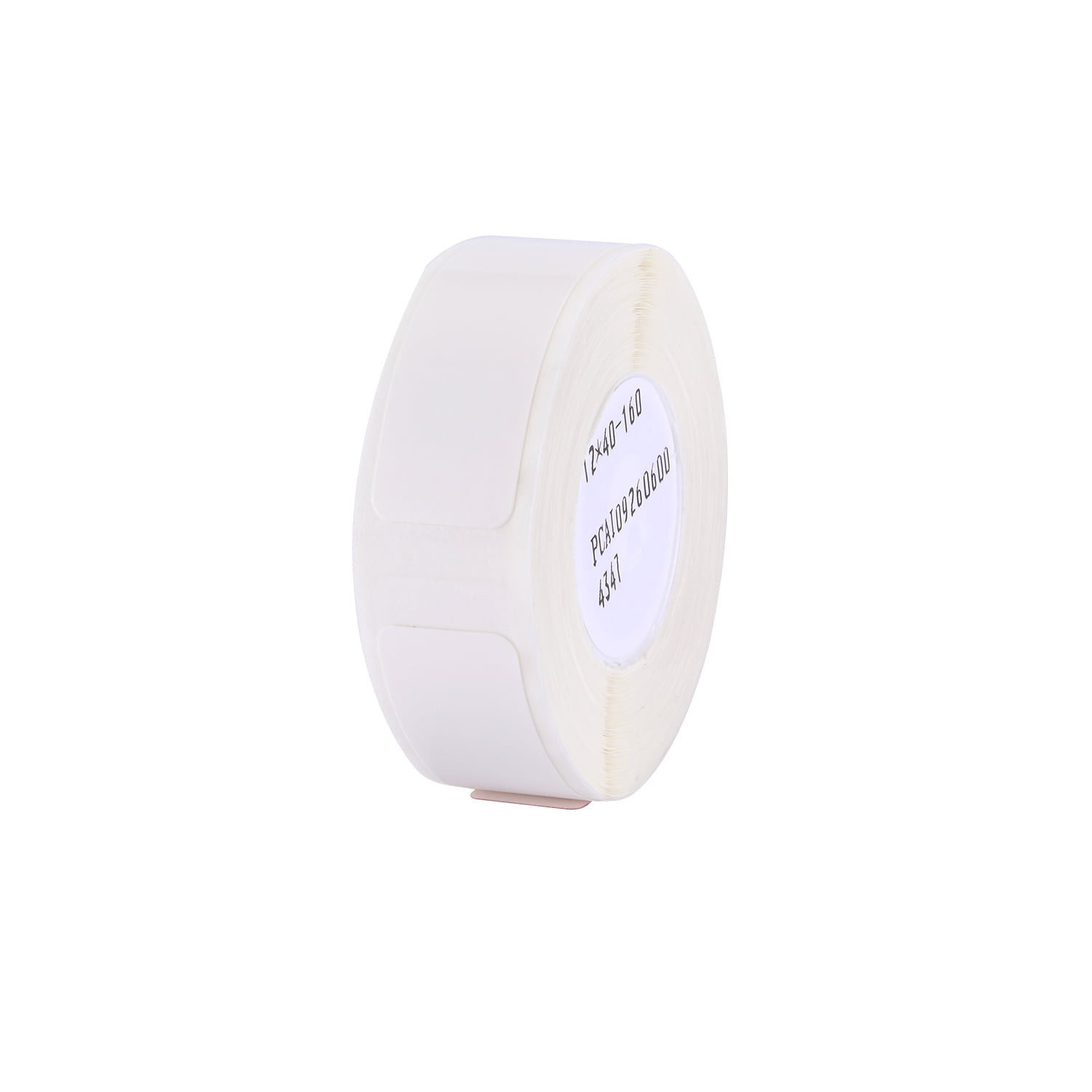 Aibecy Thermal Printing Label Paper Barcode Price Size Name Blank Labels Waterproof Tear Resistant 12*40mm 160pcs/roll for Home Organizer Supermarket ...
