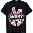 thumbnail image 1 of ALVORD I'M The Angry Rabbit Matching Egg Day Family Shirt Unisex S-5XL, 1 of 4