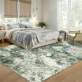 thumbnail image 2 of HOMERRY Abstract Print Non Slip Area Rug 8' x 10' for Living Room Washable Indoor Carpet, Green, 2 of 5