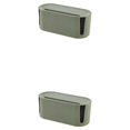 thumbnail image 2 of Billuyoard Soporte de placa de enchufe Caja organizadora de cables Caja de alimentación Caja de enrutador inalámbrico a prueba de polvo Hogar Verde 2piezas, 2 of 6