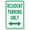 Warning Sign 2, variant on Warning Resident Parking Only Bidirectional Arrow Sign 8"x12" - Aluminum Metal Tin Decor for Residential Complex Home Business Road