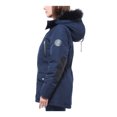 thumbnail image 4 of Rokka&Rolla Women's Winter Coat with Faux Shearling Hood Parka Jacket, 4 of 8